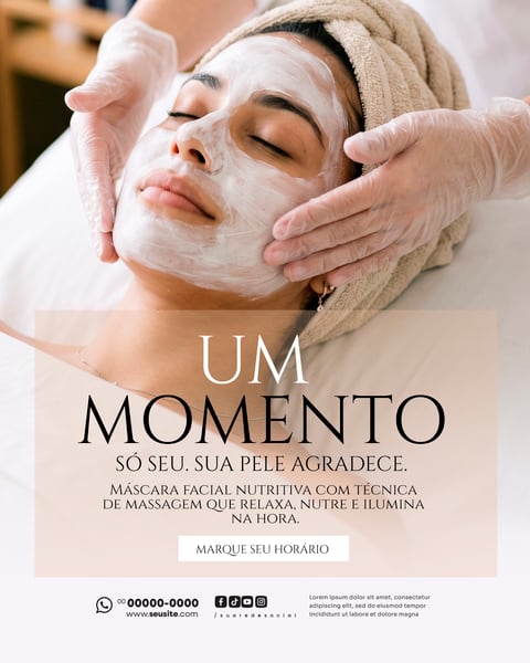 CLÍNICA ESTÉTICA SOCIAL MEDIA PSD EDITÁVEL 2