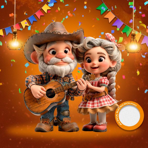 MASCOTES DE FESTA JUNINA MODELO 171