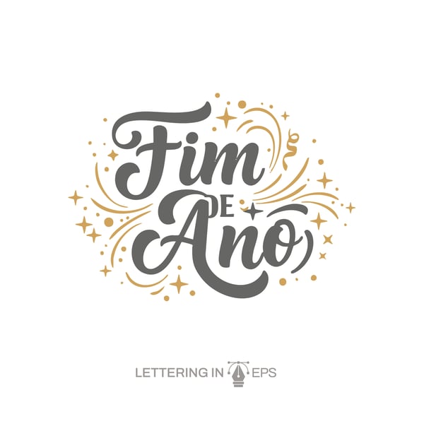LETTERING FELIZ ANO NOVO 16