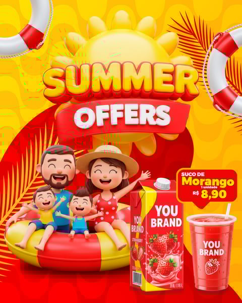 OFERTAS DE VERÃO 2026 SOCIAL MEDIA MODELO 06