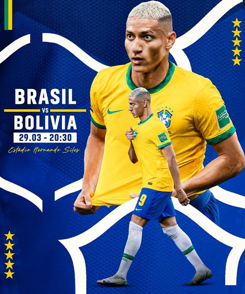 FUTEBOL SELEÇÃO BRASILEIRA RICHARLISON FEED