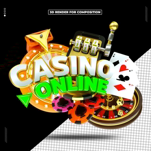 ELEMENTO 3D CASSINO ONLINE PNG