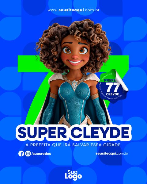 FEED VERTICAL - CAMPANHA POLITICA - SOCIAL MEDIA | PSD EDITÁVEL