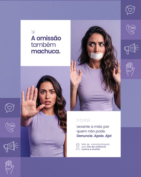 SOCIAL MEDIA  AGOSTO LILÁS 08