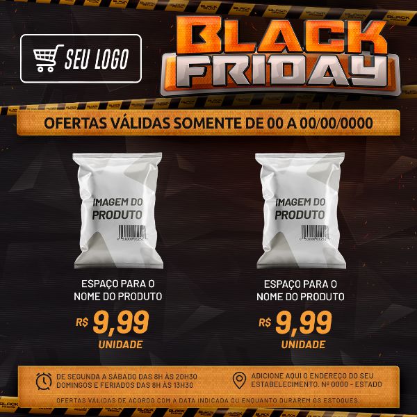 FOLHETO BLACK FRIDAY - 2 PRODUTOS