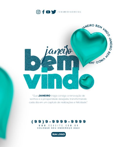 JANEIRO BEM VINDO  FEED