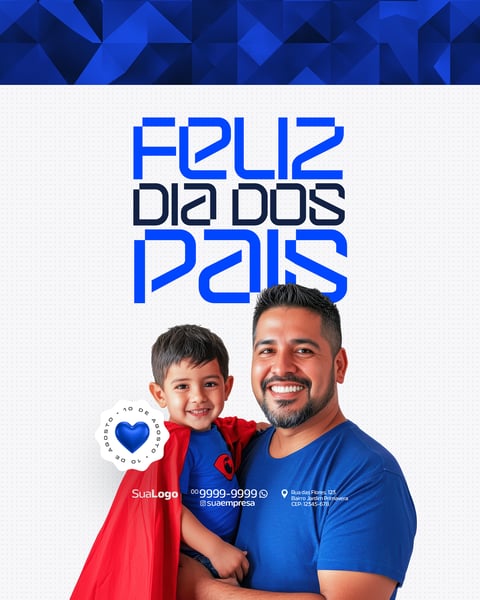 SOCIAL MEDIA DIA DOS PAIS 10 DE AGOSTO