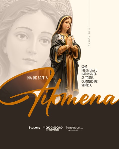 SOCIAL MEDIA DIA DE SANTA FILOMENA 2