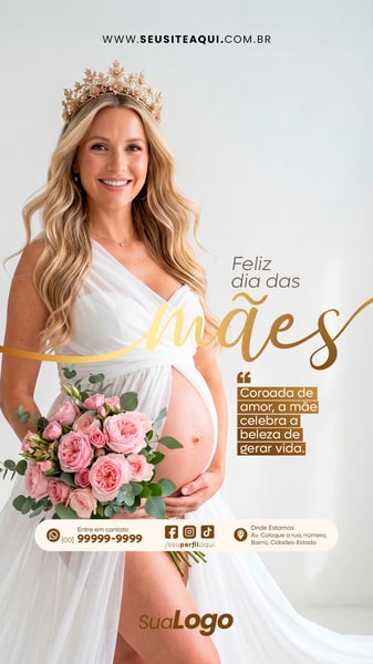STORY 10 DE MAIO DIA DAS MÃES SOCIAL MEDIA PSD EDITÁVEL 12