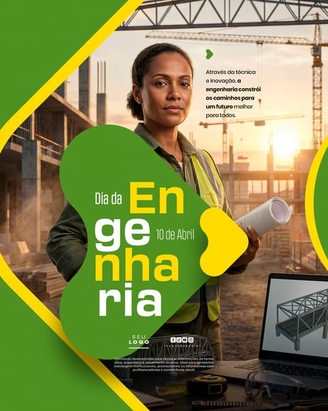 DIA DA ENGENHARIA 10 DE ABRIL SOCIAL MEDIA PSD EDITÁVEL 1