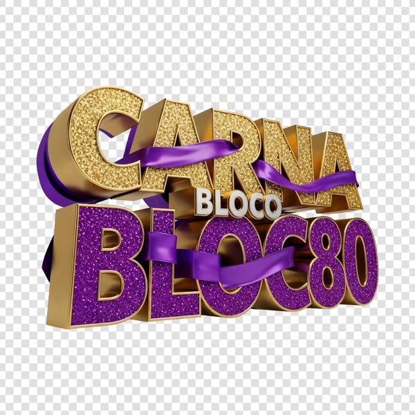 SELO 3D CARNAVAL BLOCO A FESTA DAS OFERTAS 04