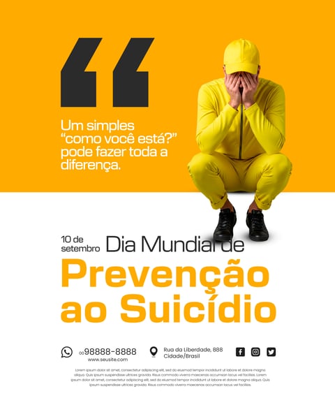 10 DE SETEMBRO DIA DE P´REVENÇÃO AO SUICIDIO