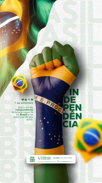 7 DE SETEMBRO INDEPENDÊNCIA DO BRASIL STORIES 2