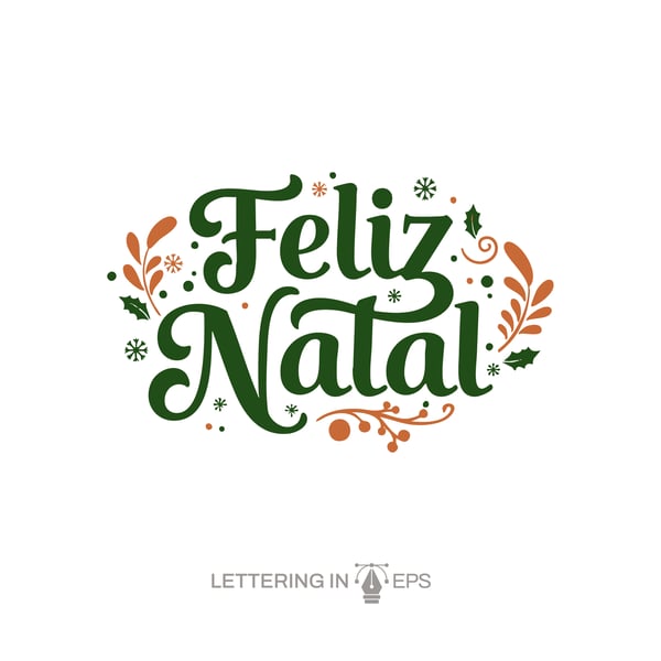 LETTERING FELIZ NATAL 2