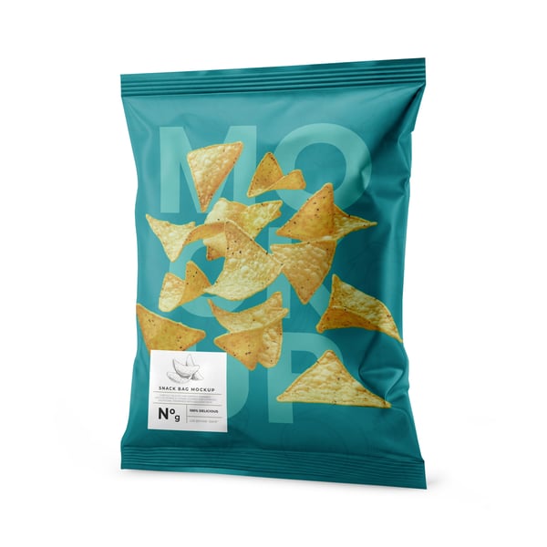 EMBALAGEM DE COMIDA PSD EDITÁVEL MOCKUP