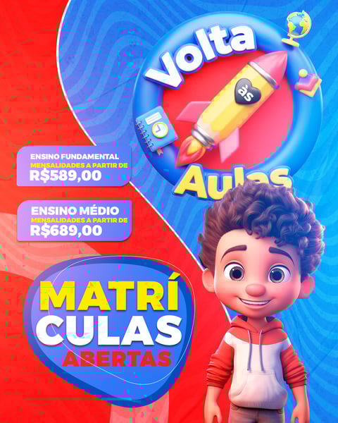 VOLTA ÀS AULAS SOCIAL MEDIA MODELO 32