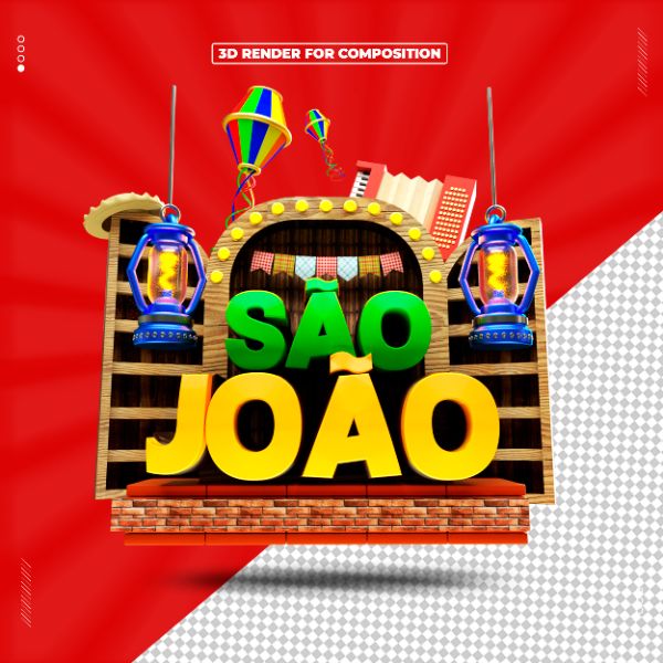 SELO 3D SÃO JOÃO