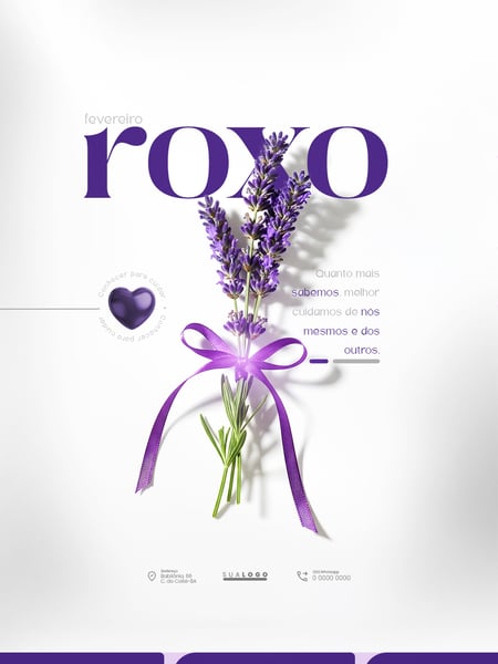 FLYER FEVEREIRO ROXO PSD EDITÁVEL 10