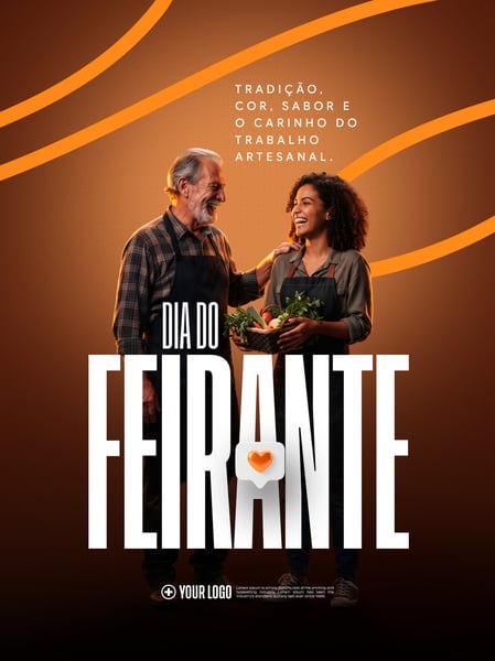DIA DO FEIRANTE TRABALHO E DEDICAÇÃO SOCIAL MEDIA PSD