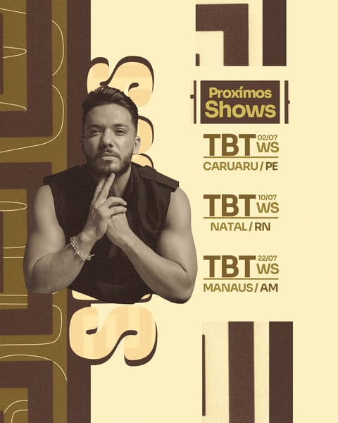 FLYER AGENDA SEMANAL TBT WS FEED PSD EDITÁVEL