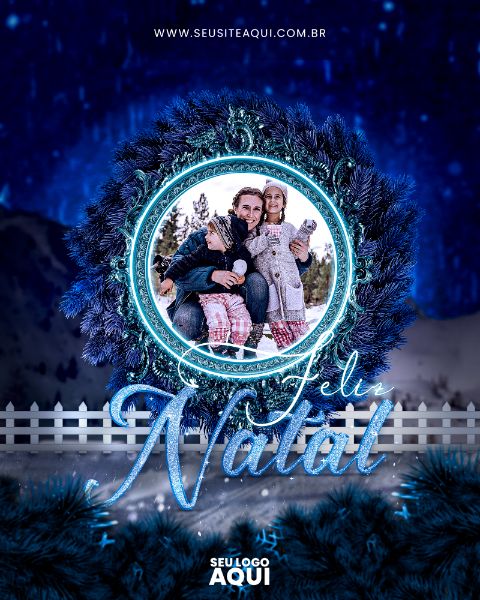 POST FEED | FELIZ NATAL | MERRY CHRISTMAS | PSD EDITÁVEL