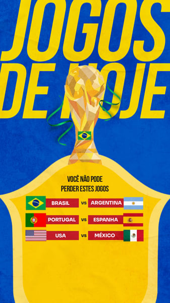 COPA DO MUNDO 2026 BRASIL RUMO AO HEXA SOCIALMEDIA PSD STORY 11
