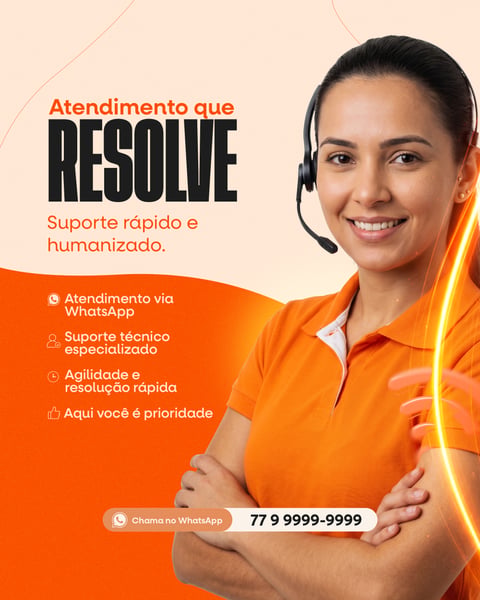 SOCIAL MEDIA PROVEDOR DE INTERNET FEED PSD EDITÁVEL 6