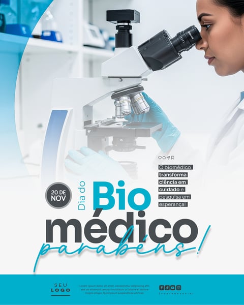 DIA DO BIOMÉDICO 20 DE NOVEMBRO SOCIAL MEDIA PSD EDITÁVEL (1)