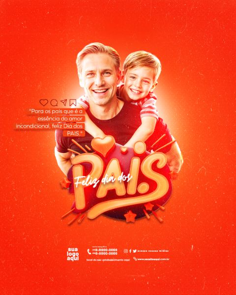 DIA DOS PAIS 11 DE AGOSTO FEED