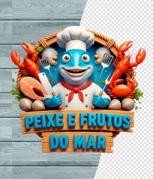 SELOS 3D PARA AÇOUGUE MODELO 07