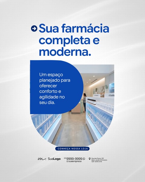 FARMÁCIA ATENDIMENTO ESPECIALIZADO E SAÚDE PÚBLICA SOCIAL MEDIA PSD EDITÁVEL 5