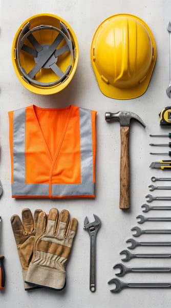 EQUIPAMENTOS DE CONSTRUÇÃO TRABALHADORES FERRAMENTAS 7