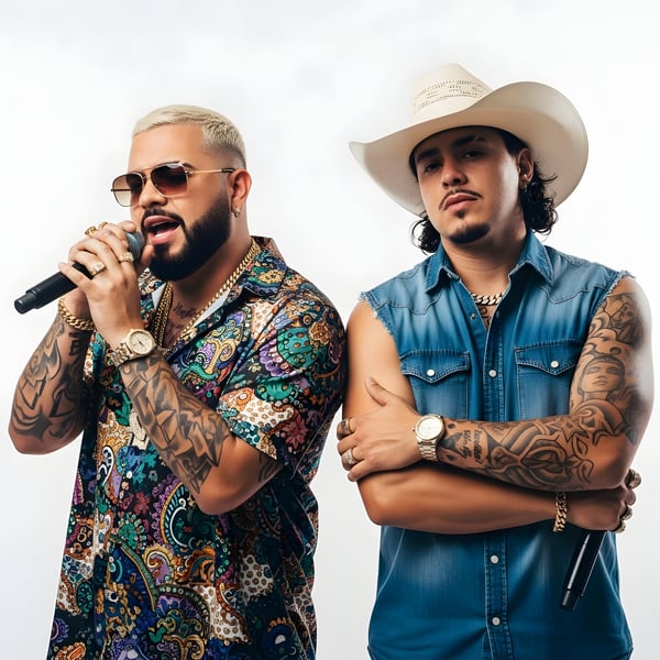 Dupla sertaneja dois homens cantores 06
