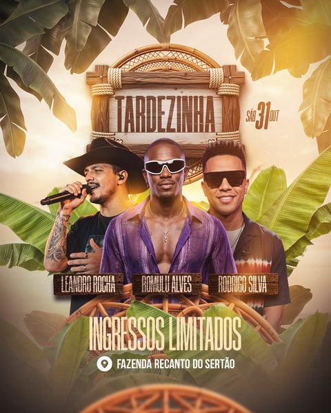 FLYER TARDENZINHA FEED PSD EDITÁVEL