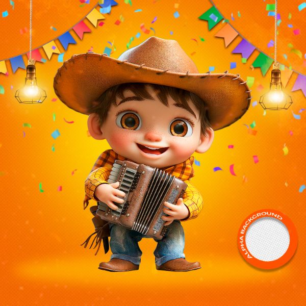 MASCOTES DE FESTA JUNINA MODELO 01