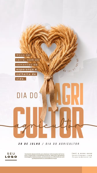 DIA DO AGRICULTOR 28 DE JULHO STORY SOCIAL MEDIA PSD EDITÁVEL 3