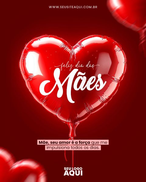 FEED VERTICAL - DIA DAS MAES | PSD EDITÁVEL