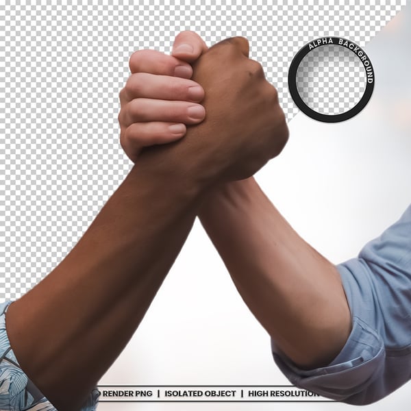 PUNHO MÃO APERTO DE MÃO ELEMENTO PSD PNG 11