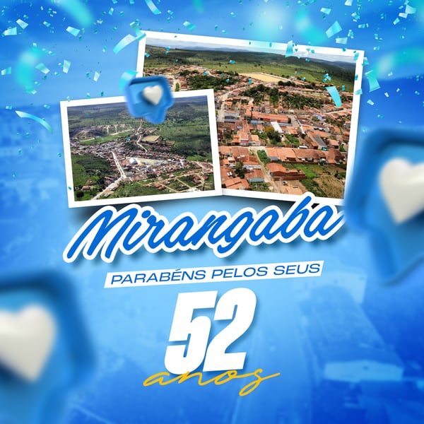 POST - ANIVERSÁRIO CIDADE - MIRANGABA