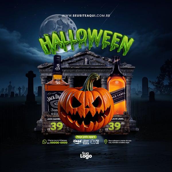 FEED QUADRADO HALLOWEEN 12 DE OUTUBRO 04