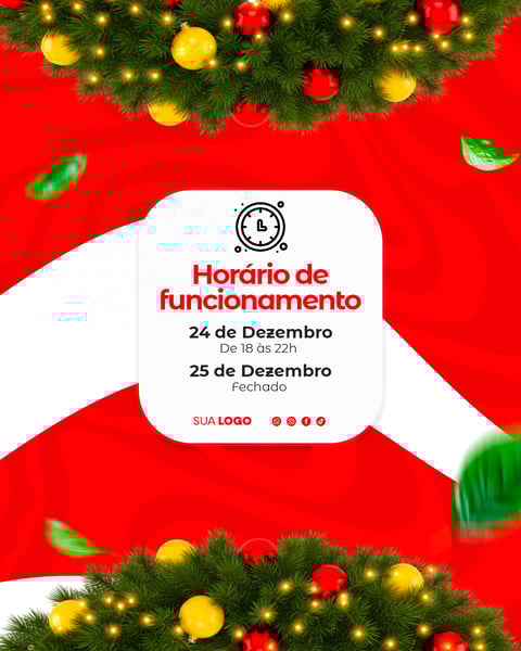 HORÁRIO DE FUNCIONAMENTO DE NATAL