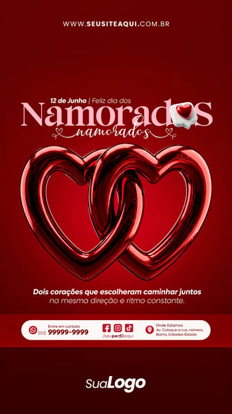 STORY 12 DE JUNHO DIA DOS NAMORADOS SOCIAL MEDIA TEMPLATE PSD EDITÁVEL 13
