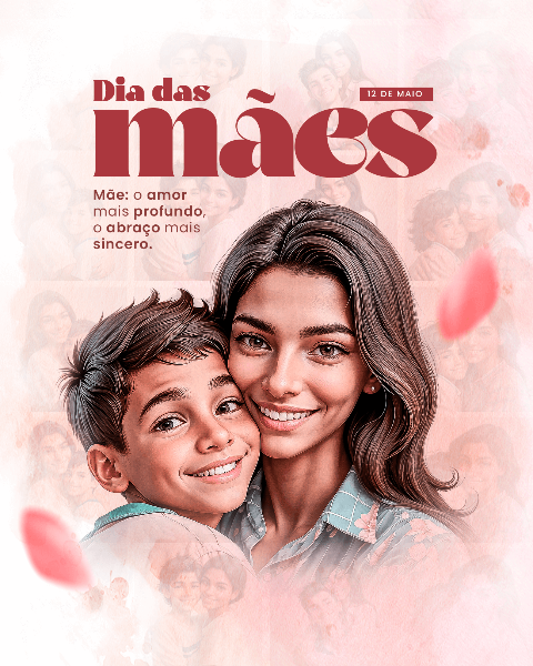 SOCIAL MEDIA - DIA DAS MÃES . 8 DE MAIO