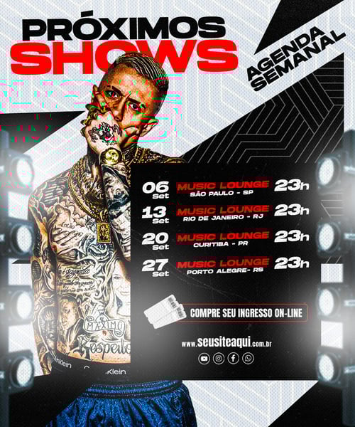 FLYER EVENTOS MÚSICA