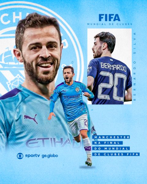 BERNARDO SILVA MANCHESTER CITY MUNDIAL DE CLUBES FIFA PSD