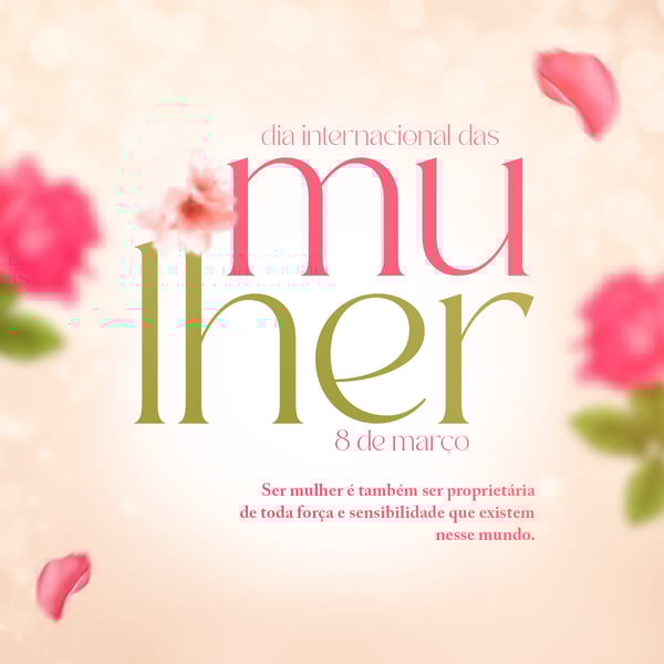 OEZ POST COMEMORATIVO DIA DA NULHER 2025 MODELO 03