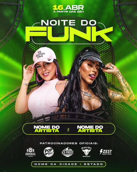 FLYERS PARA SHOWS E EVENTOS - VARIADOS