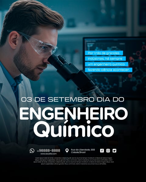 3 DE SETEMBRO DIA DO ENGENHEIRO QUÍMICO 10