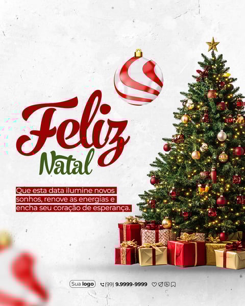 NATAL SOCIAL MEDIA FELIZ NATAL PSD EDITÁVEL 1