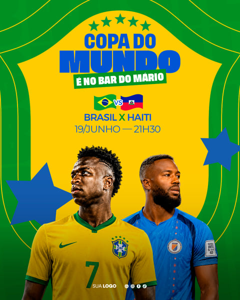 COPA DO MUNDO BRASIL X HAITI FUTEBOL